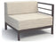 Homecrest Allure Modular Aluminum Daybed Lounge 4 PC Set