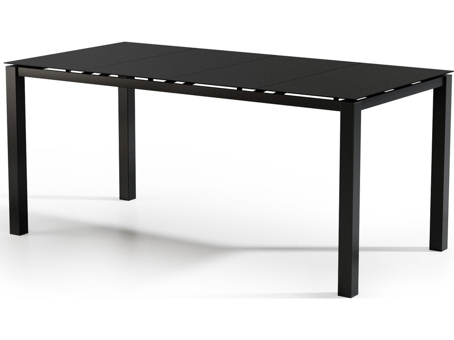 Homecrest Mode Aluminum 88''W x 44''D Rectangular Bar Table