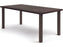 Homecrest Timber Aluminum 84''W x 42''D Rectangular Counter Table