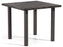 Homecrest Timber Aluminum 48'' Square Bar Post Base Table
