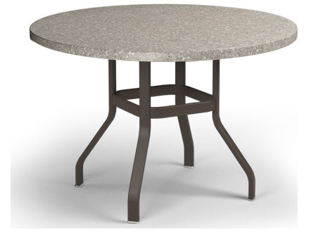Homecrest Shadow Rock Aluminum 42'' Round Counter Table