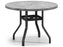 Homecrest Concrete Aluminum 48'' Round Counter Table with Umbrella Hole