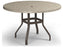 Homecrest Stonegate Aluminum 54'' Round counter Table with Umbrella Hole