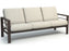 Homecrest Sutton Cushion Aluminum Low Back Sofa