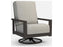 Homecrest Elements Cushion Aluminum Swivel Rocker High Back Lounge Chair