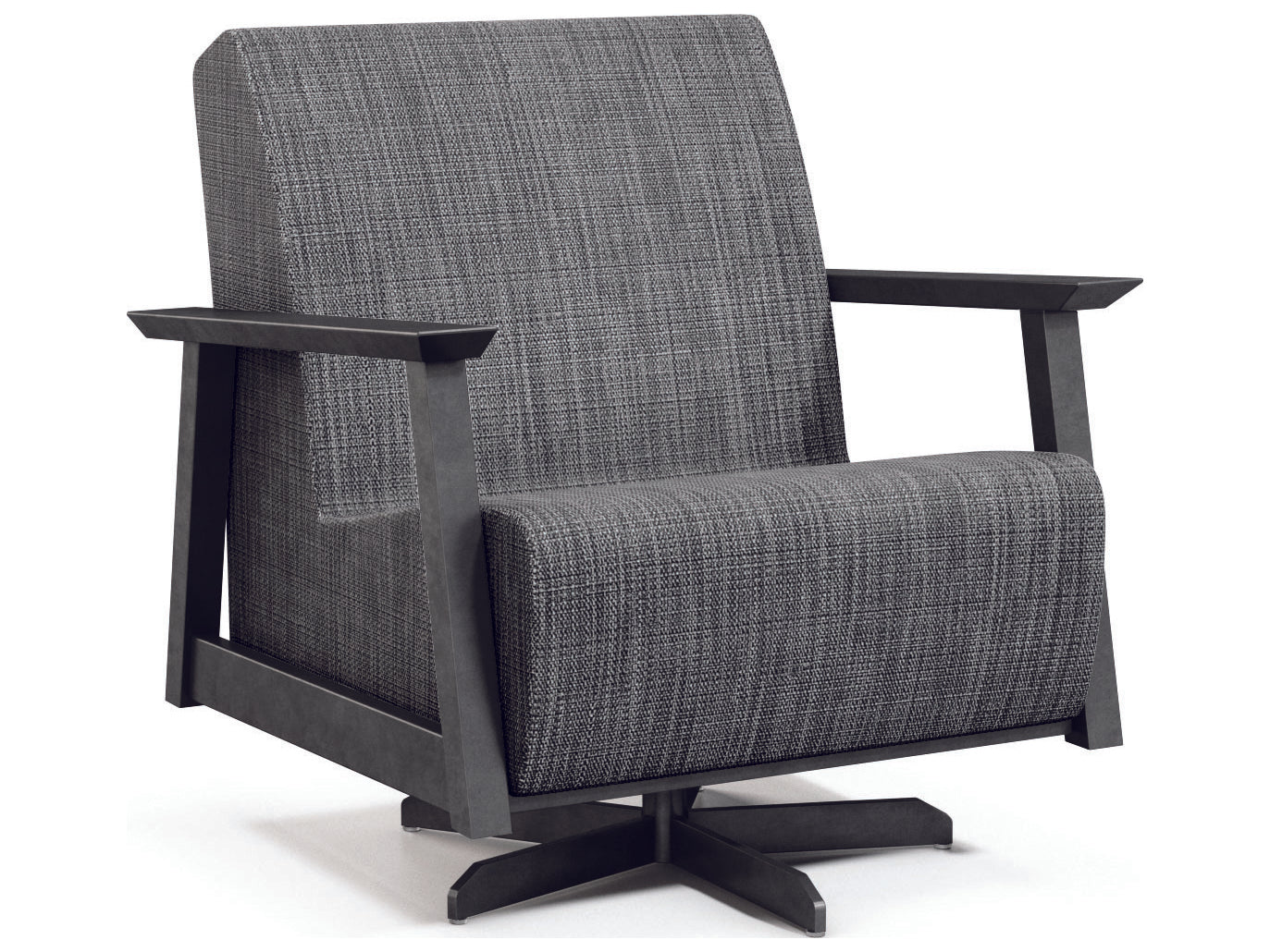 Homecrest Revive Air Sensation Sling Aluminum Swivel Rocker Lounge Chair