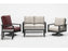 Homecrest Elements Cushion Aluminum Lounge 5 PC Set