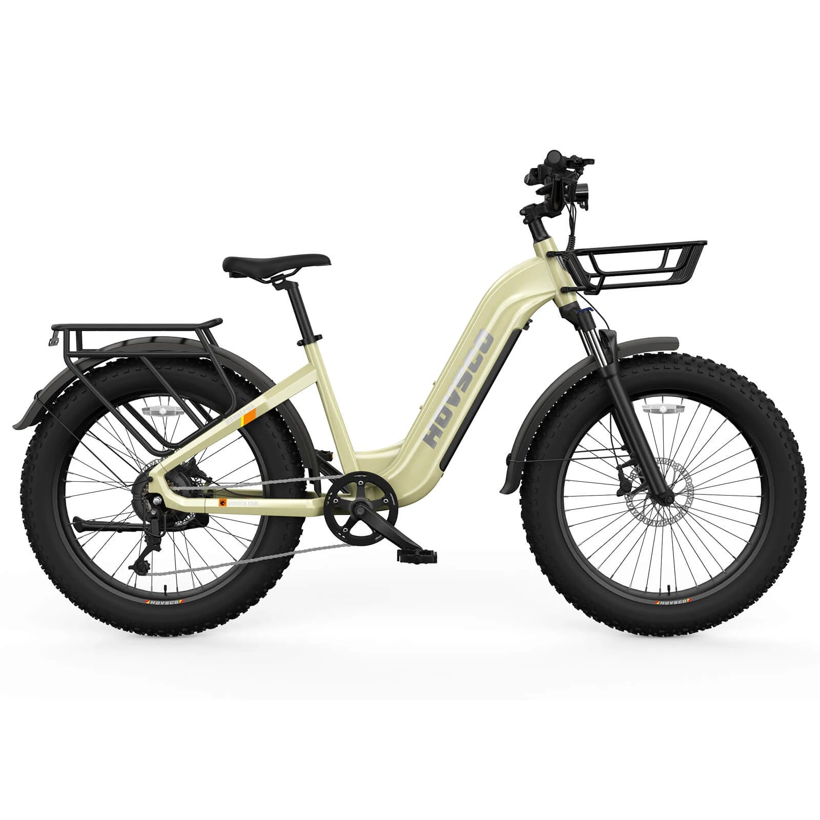 HOVSCO HovAlpha 26" Step-Thru Fat Tire Ebike