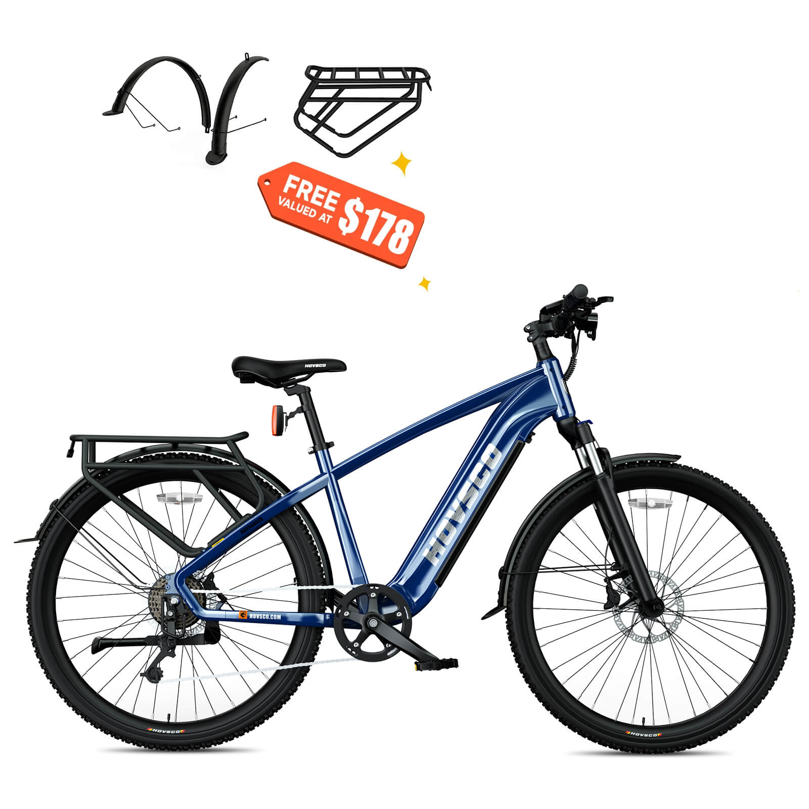 HOVSCO HovRanger 27.5" Electric Bike For Adults