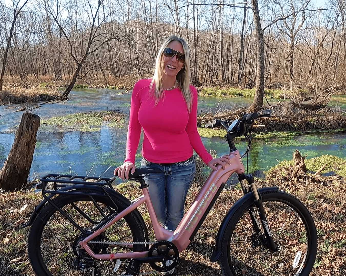 HOVSCO HovRanger 27.5" Step-Thru Commuter Bike