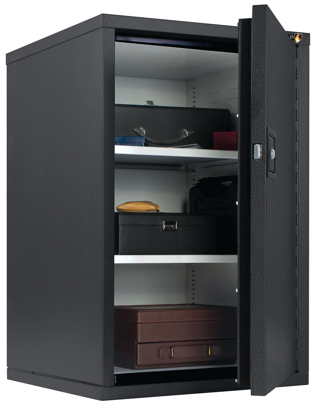 FireKing FireShield HSC-3422 Storage Cabinet with 2 Adjustable Shelves - 1-Hour Fire Rating - 3 Colors