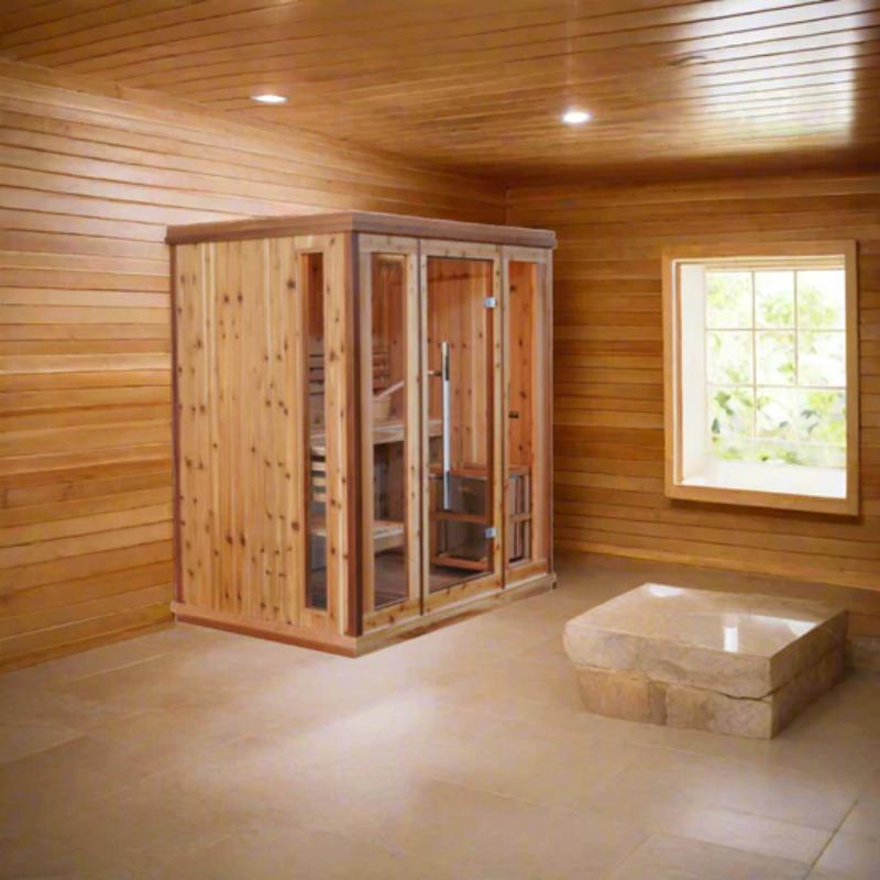 Sunray Hampton 3 Person, Traditional Sauna  HL300TN