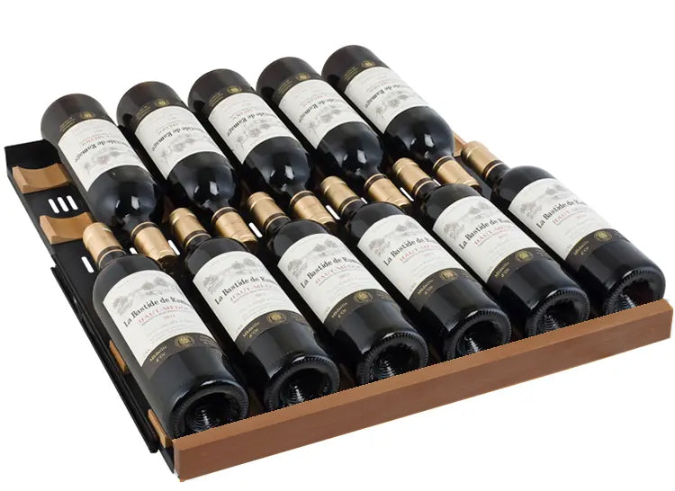 Allavino Reserva Series 326 Bottle 71" Tall Dual Zone Stainless Steel Side-by-Side Wine Refrigerator BF 2X-VSW16371S-1S