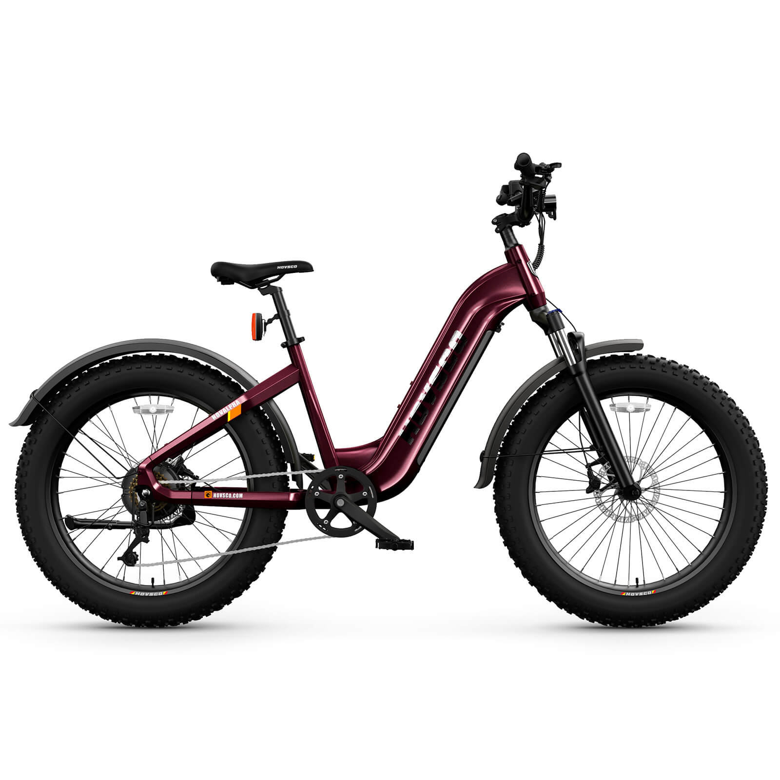 HOVSCO HovAlpha 26" Step-Thru Fat Tire Ebike