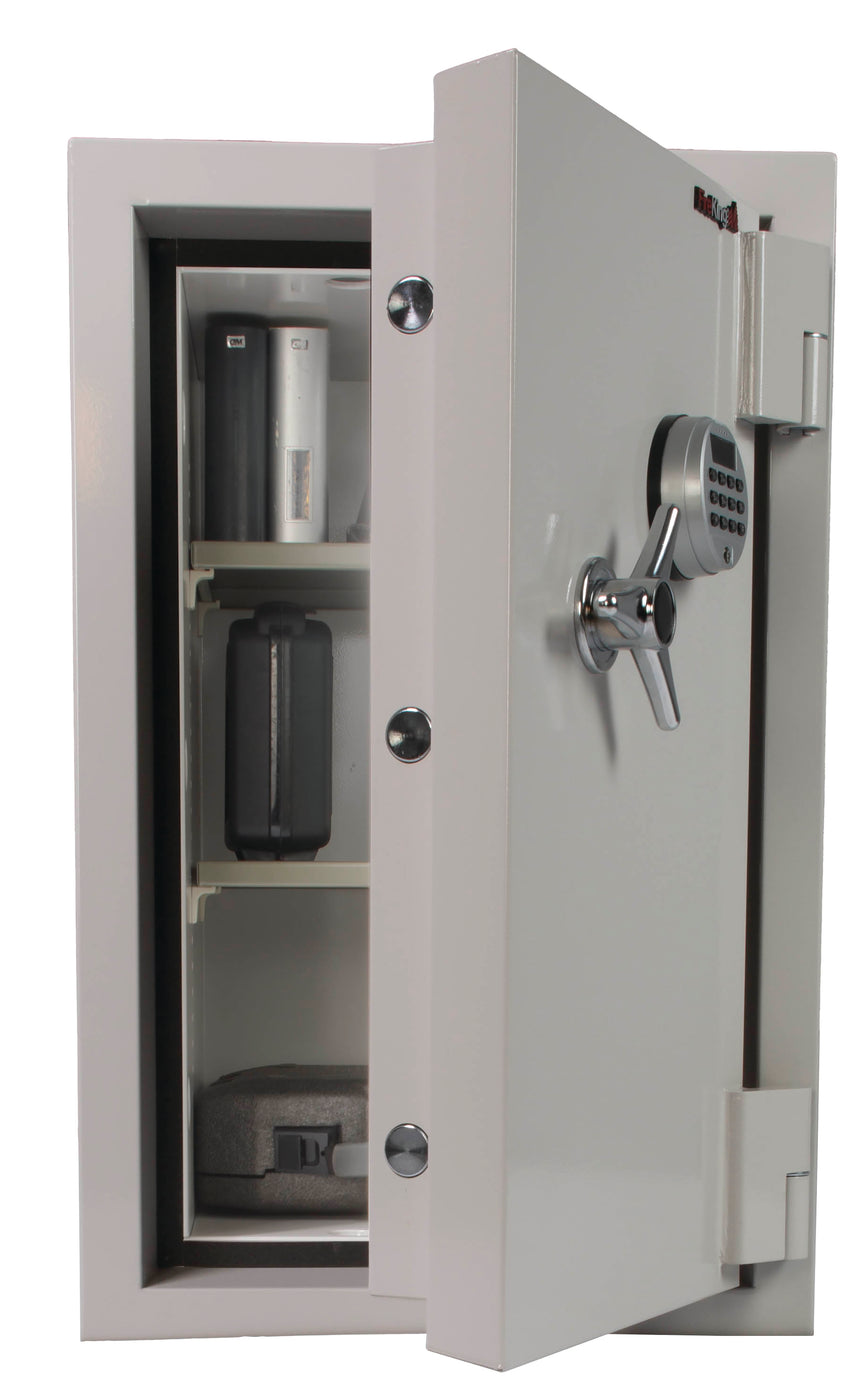 FireKing 1-Hour Fire-Rated Safe with Enhanced Security, Electronic Lock, & Adjustable Shelves - 6 Sizes  KF1114-1WHE