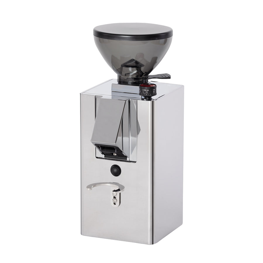 La Pavoni Kube Mill Grinder Flat Burr - Stainless Steel LPGKBS02US