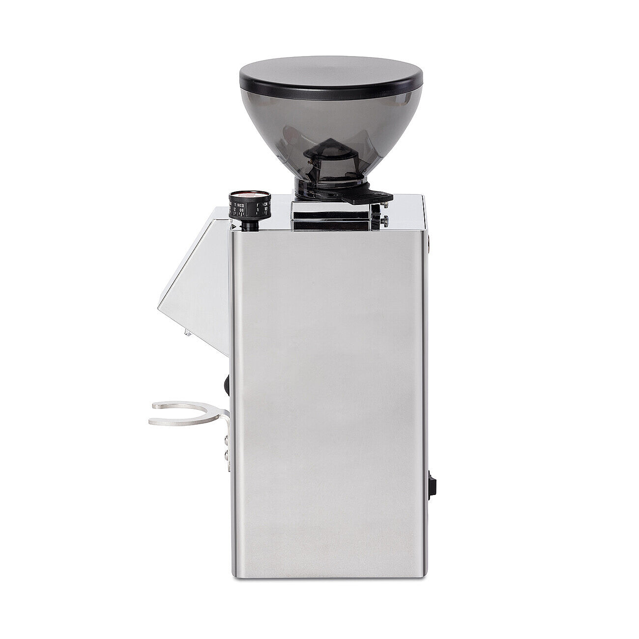 La Pavoni Kube Mill Grinder Flat Burr - Stainless Steel LPGKBS02US