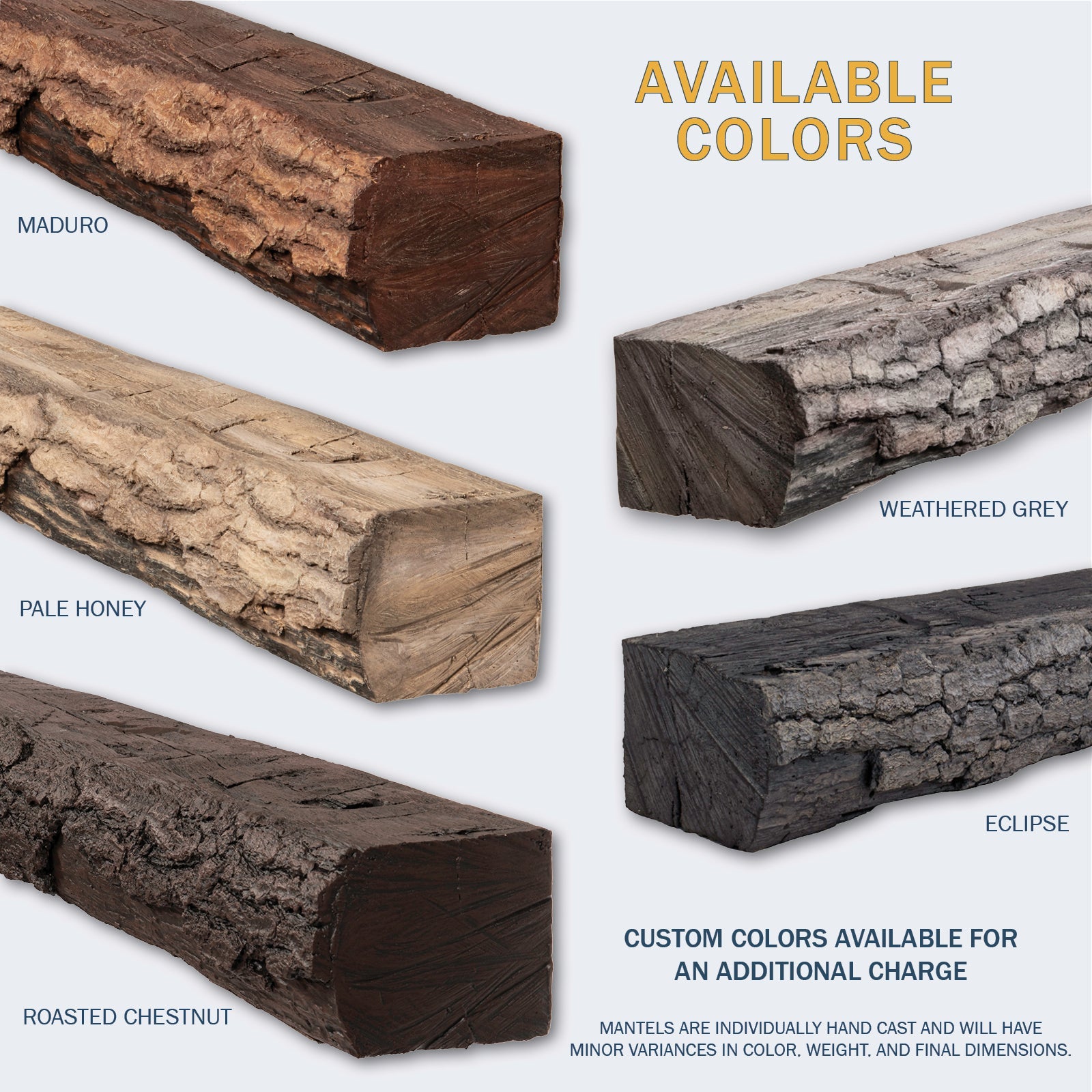 Lexington Hearth Half Round Sleeper Non-Combustible Fireplace Mantel - Multiple Colors Available