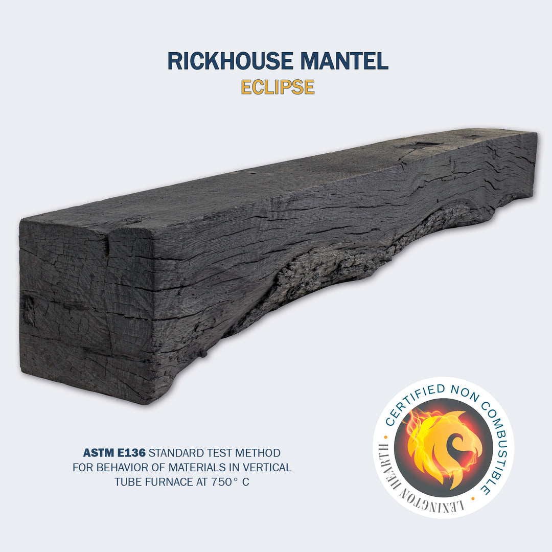 Lexington Hearth Rickhouse Non-Combustible Fireplace Mantel - Multiple Colors Available
