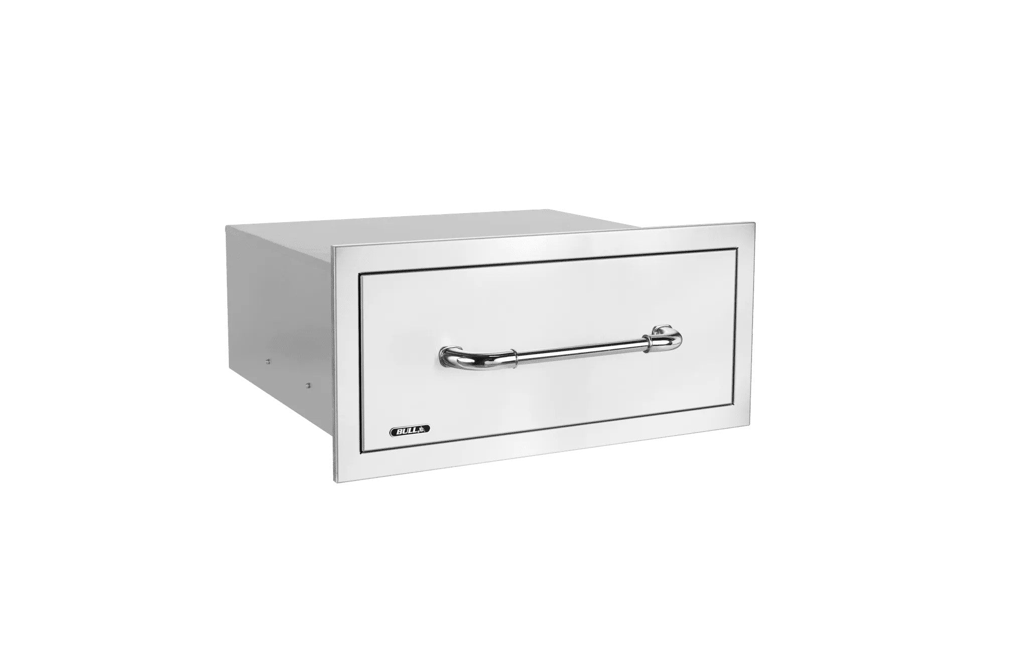 Bull BBQ Large Single Stainless-Steel Drawer With Reveal 19980