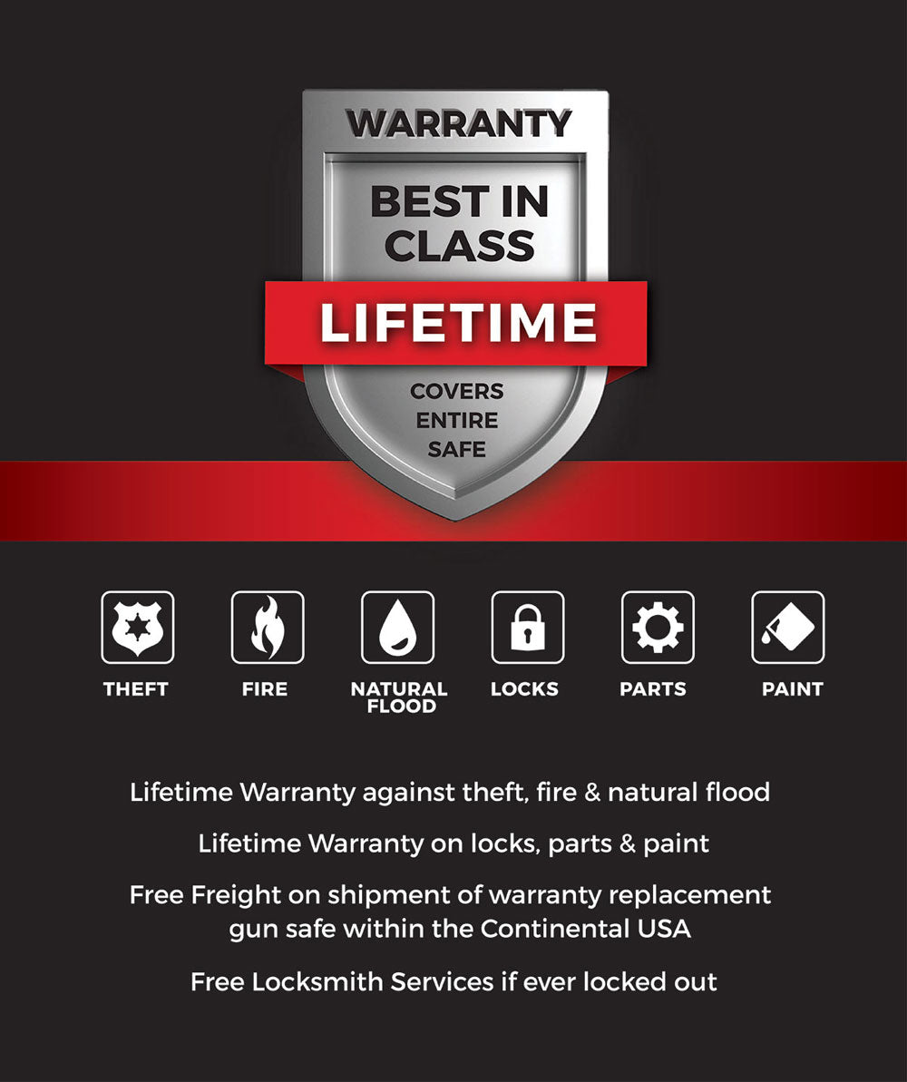 Sports Afield Preserve SA5932P 45-Minute 32 Gun Fire/Waterproof Safe