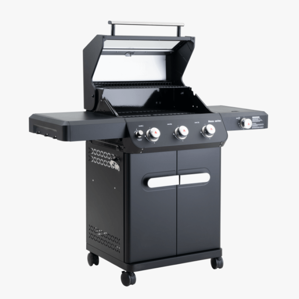 Monument Grills Mesa 325 Black Gas Grill 3 Burners Liquid Propane Gas