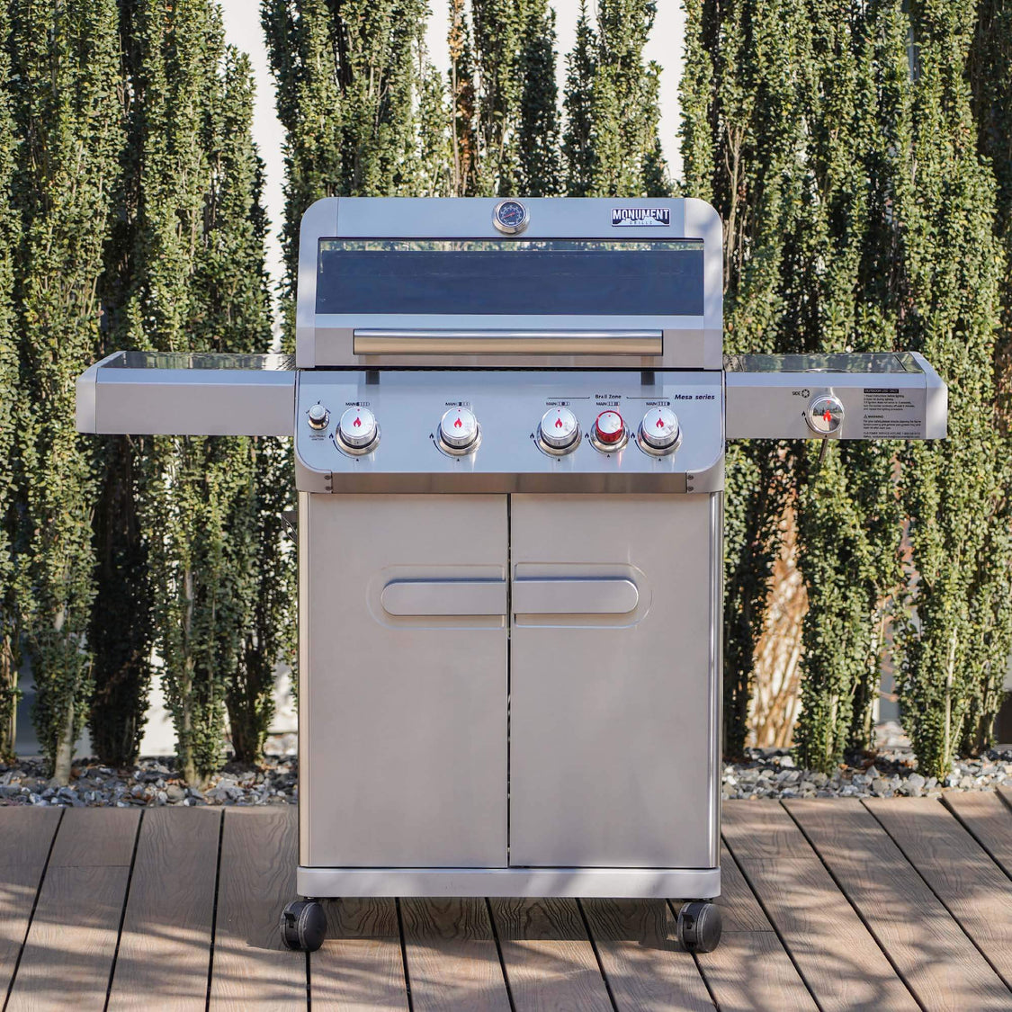 Monument Grills Mesa 415BZ  Stainless Gas Grill