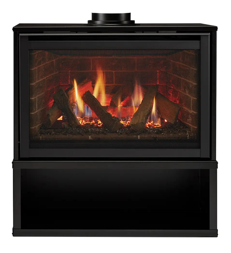 Majestic Ruby Freestanding Direct Vent Gas Fireplace RUBY30IN
