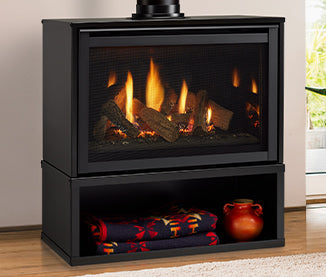 Majestic Ruby Freestanding Direct Vent Gas Fireplace RUBY30IN