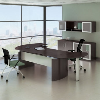 Safco Complete Contemporary L-Desk Office Set - 116"W x 63"D 13791