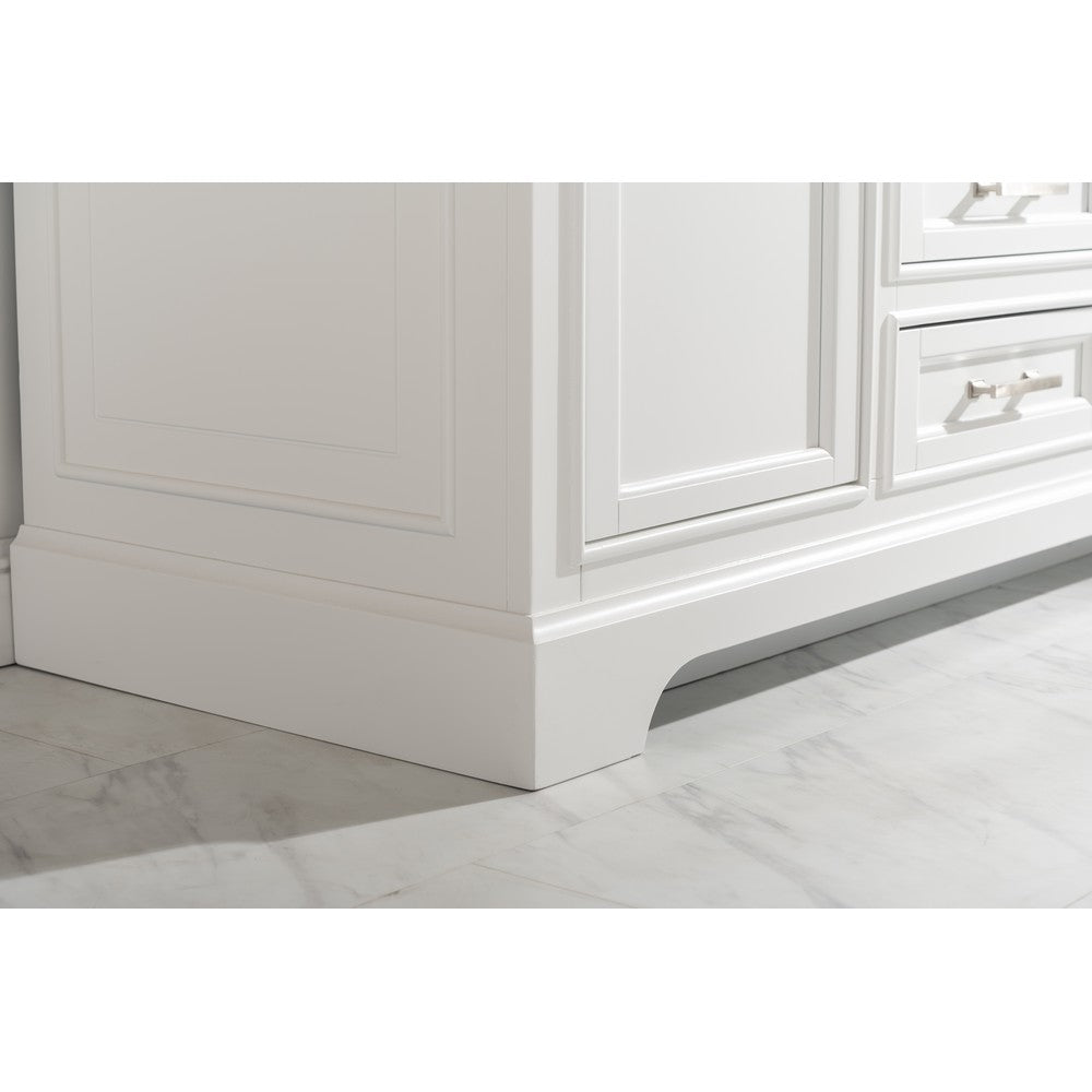 Design Element ML-54-WT Milano 54 Inch Single Vanity