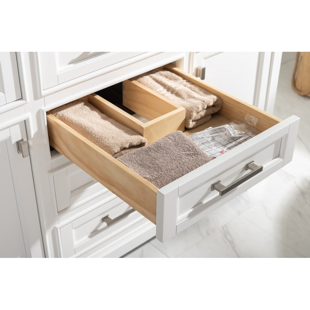 Design Element ML-54-WT Milano 54 Inch Single Vanity