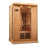 Golden Designs  MX-K206-01 Maxxus Low EMF FAR Infrared Sauna Canadian Hemlock