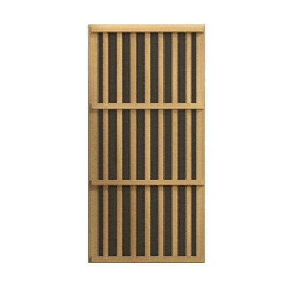 Golden Designs Maxxus Bellevue 3-Person Near Zero EMF FAR Infrared Sauna with Canadian Hemlock | MX-J306-01-ZF
