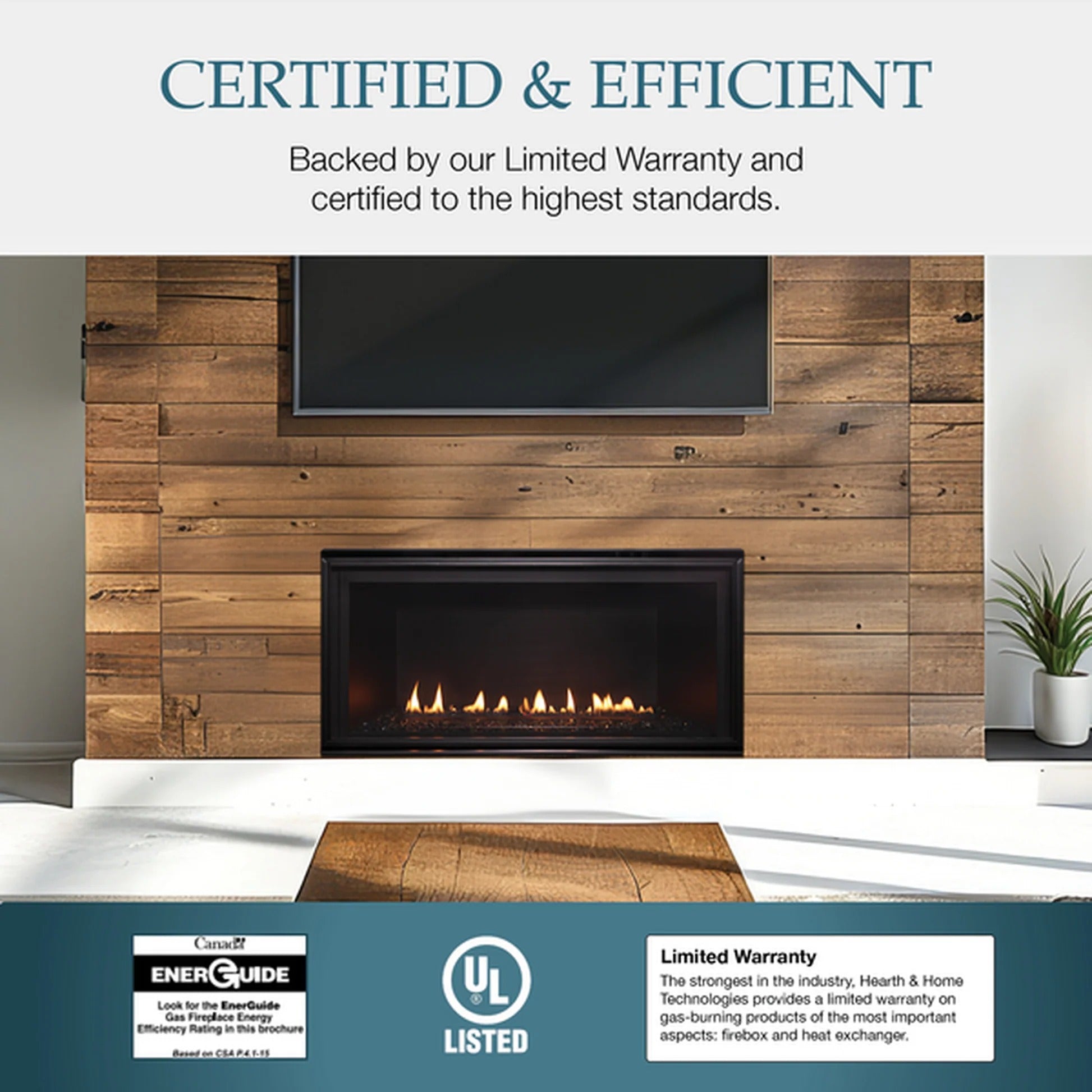 Majestic DV Linear Direct Vent Linear Gas Fireplace  DVLINEAR36
