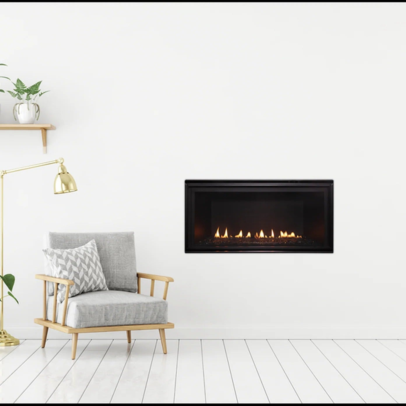 Majestic DV Linear Direct Vent Linear Gas Fireplace  DVLINEAR36