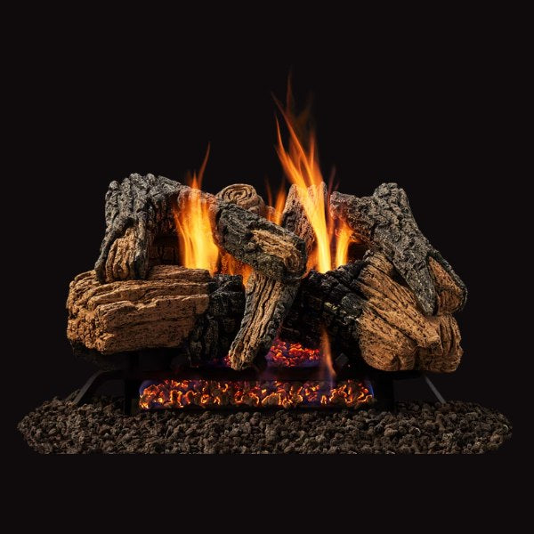 Majestic Duzy 3 Vented Gas Log Set  RB-30NI, DUZY3LS-30
