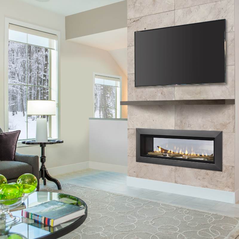Majestic Echelon II Linear Direct Vent Gas Fireplace ECHEL36STIN-C