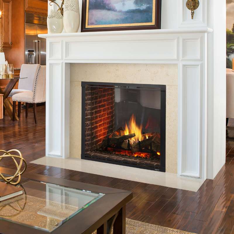 Majestic Marquis II See Through Direct Vent Gas Fireplace MARQ42STIN