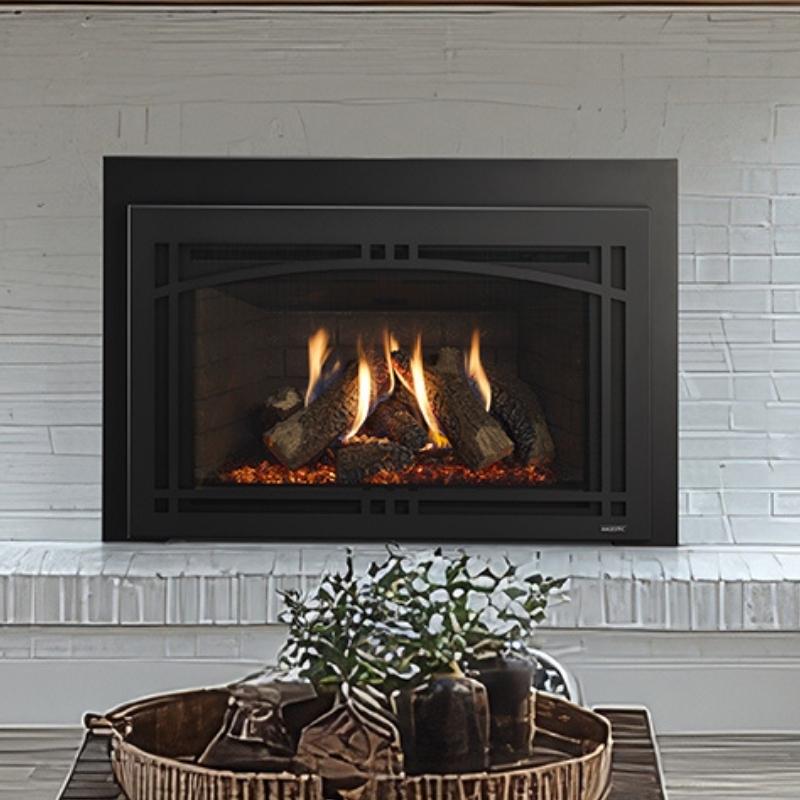 Majestic Ruby Platinum 30" Direct Vent Gas Insert RUBYP30IN
