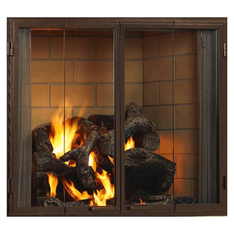 Majestic Castlewood 42" Outdoor Wood Burning Fireplace ODCASTLEWD-42-B
