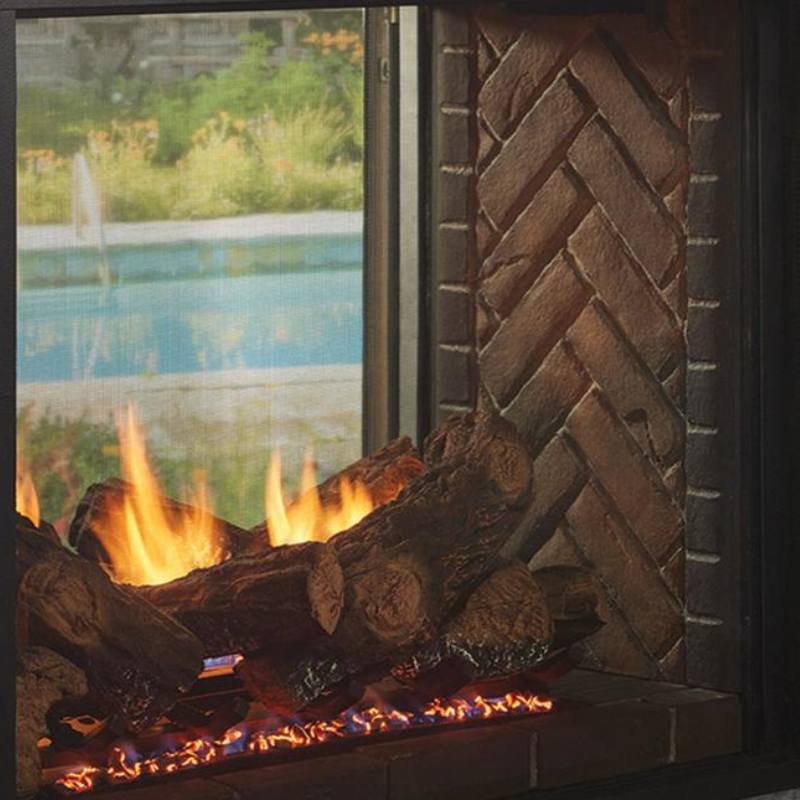 Majestic Fortress Direct Vent Gas Fireplace ODFORTG-36