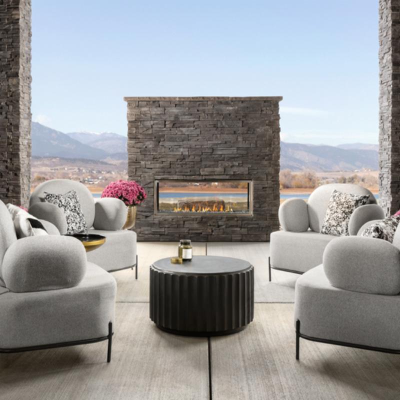 Majestic Lanai 48" Outdoor Linear Vent Free Gas Fireplace ODLANAIGST-48