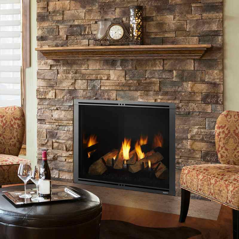Majestic Marquis II Direct Vent Gas Fireplace MARQ42IN-B