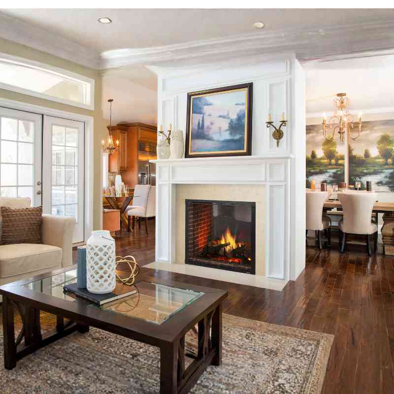 Majestic Marquis II See Through Direct Vent Gas Fireplace MARQ42STIN