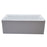 Atlantis Whirlpools Soho 32 x 60 Front Skirted Air Massage Tub with Right Drain in White 3260SHAR