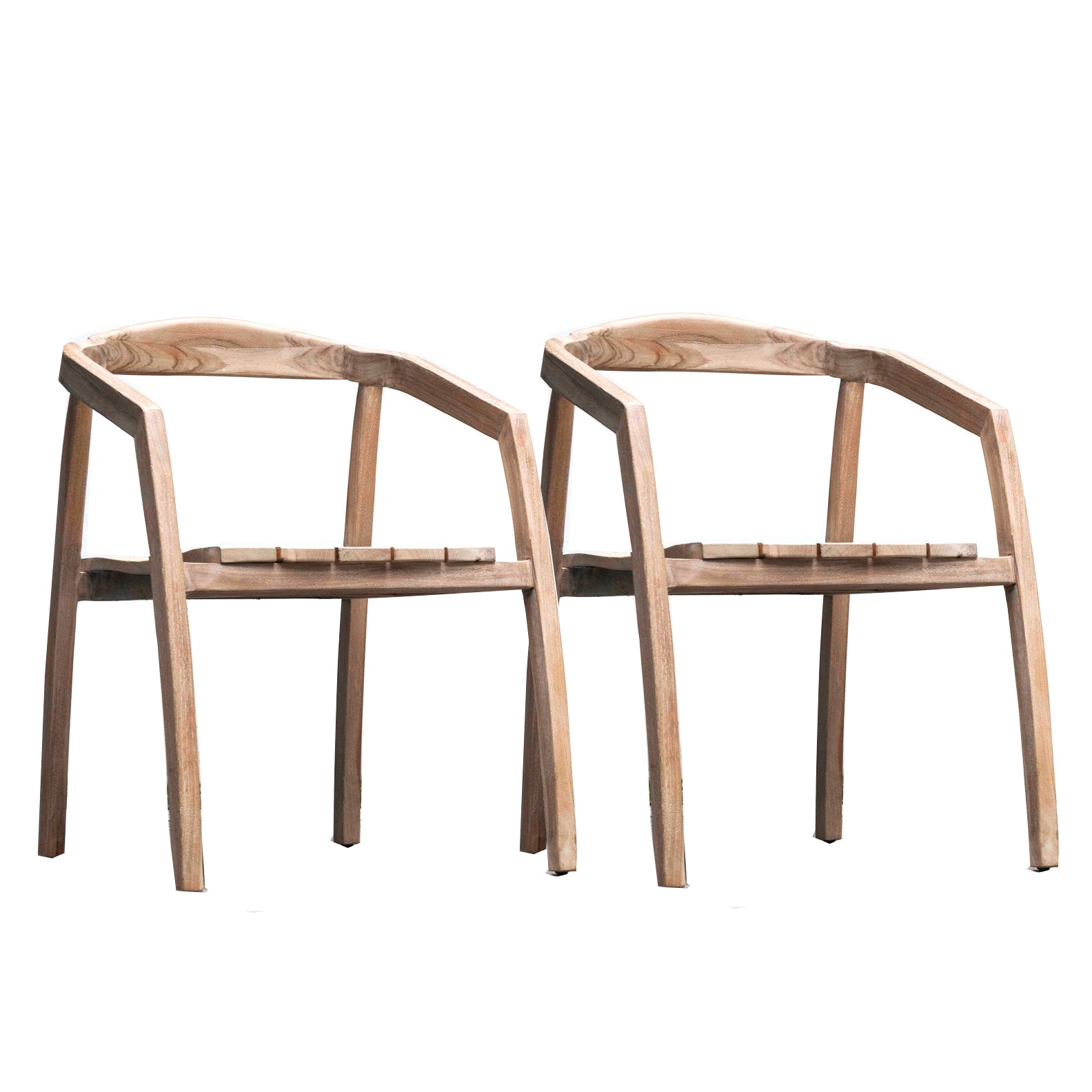 Padmas SET OF 2 - Toulouse Outdoor Dining Chairs OL-TOU11-S/2