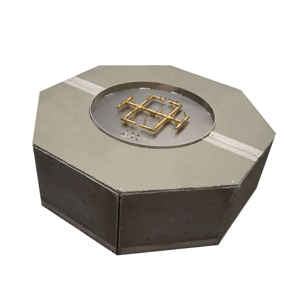 Warming Trends Octagon Ready to Finish Fire Pit with Crossfire Burner 42" FO-42