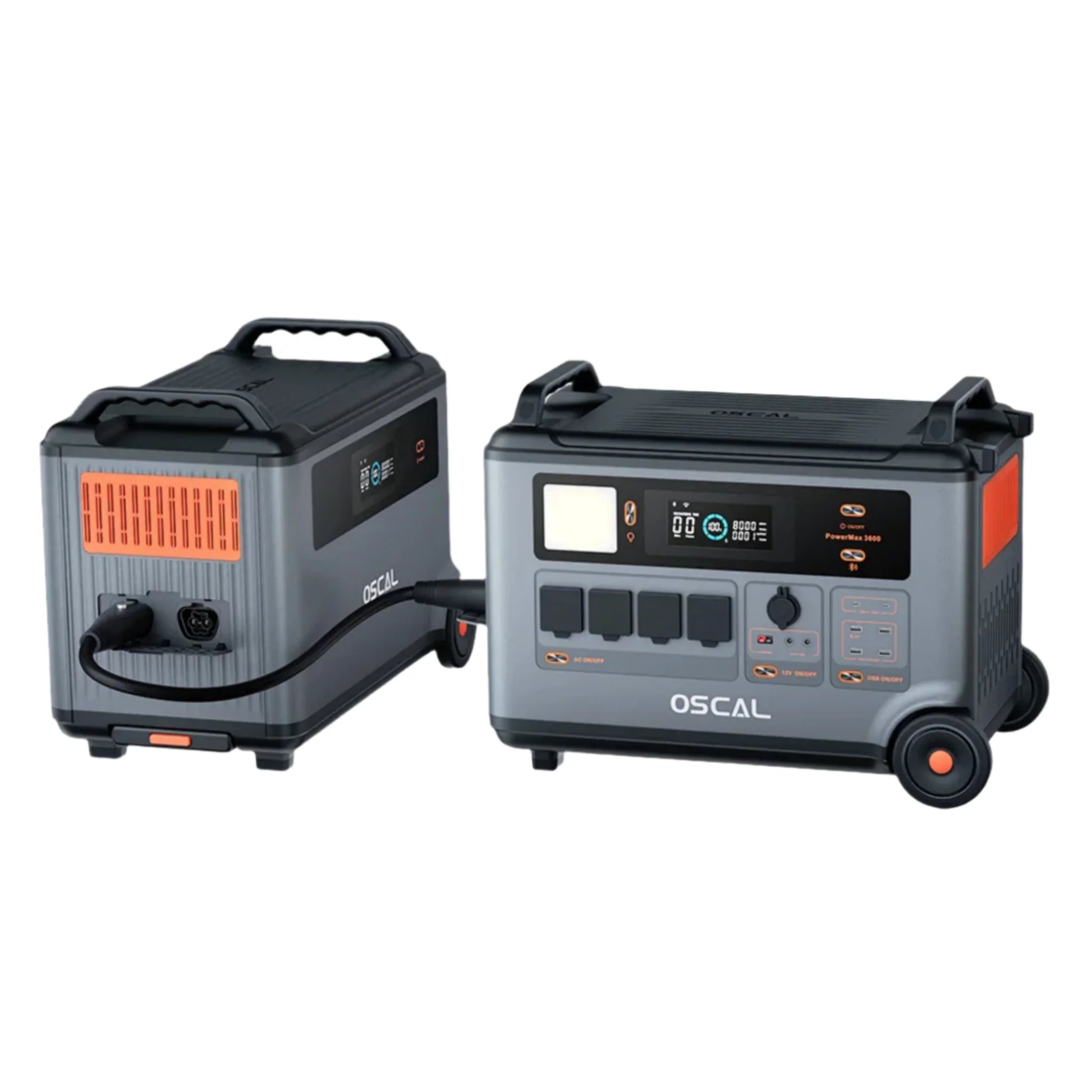 Oscal PowerMax 3600 3000W Portable Power Station with 3600Wh Capacity