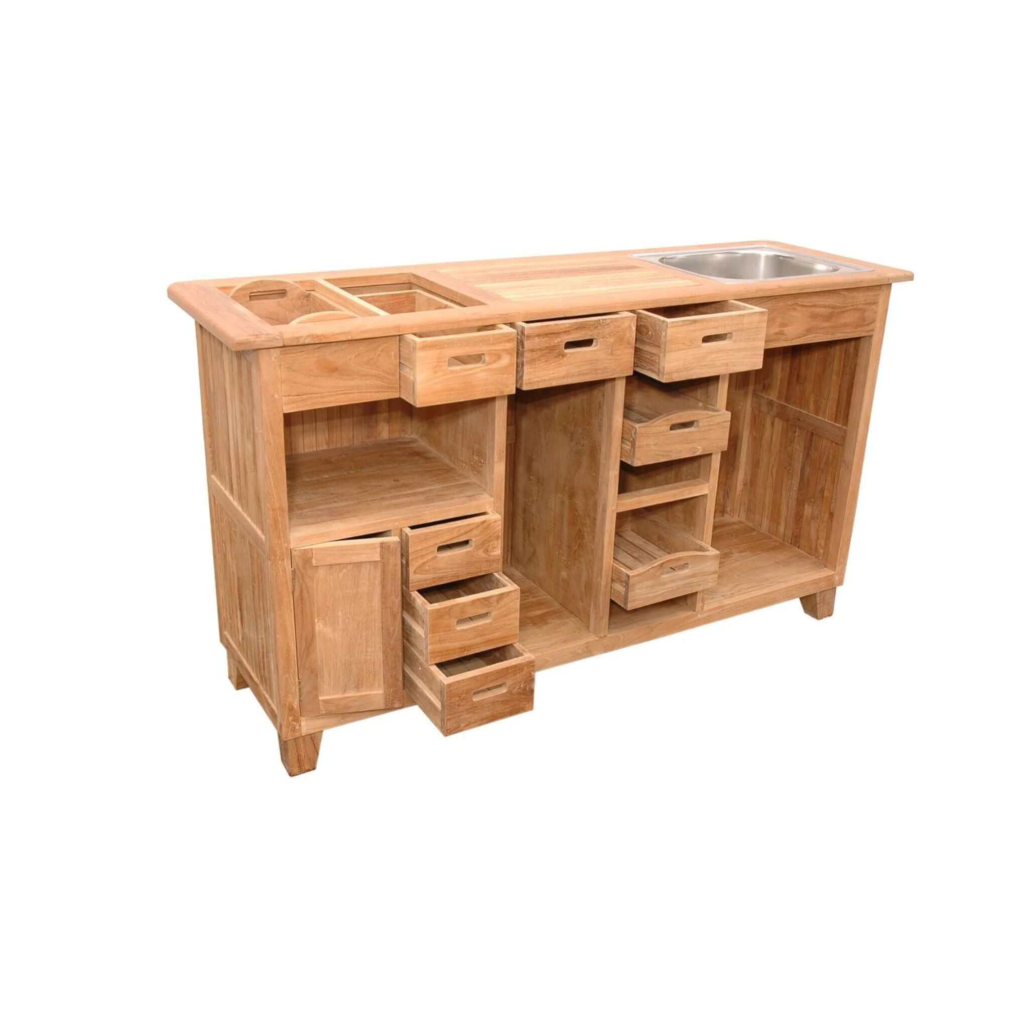 Anderson Teak Safari Bar Table - Thumbnail 3